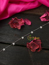 Silver Daily Wear AD Stone Bracelet Chain-Stars-G4155